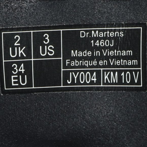 Dr. Marten's Softy T Leather Lace Up Black High Top Boot Kids US3 EU34 - Picture 12 of 16